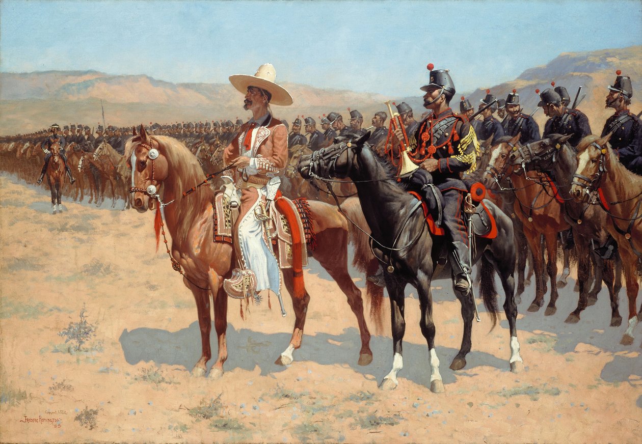 Le major mexicain - Frederic Remington
