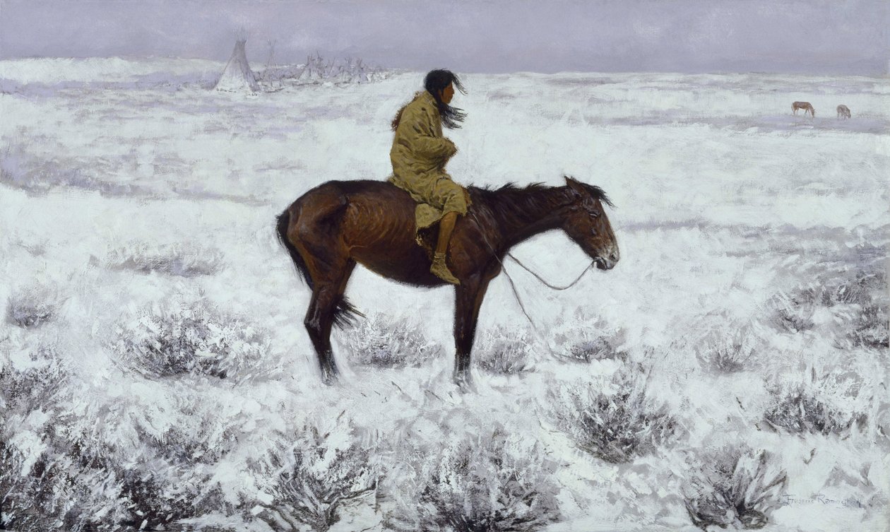 Le garçon berger, 1905 - Frederic Sackrider Remington