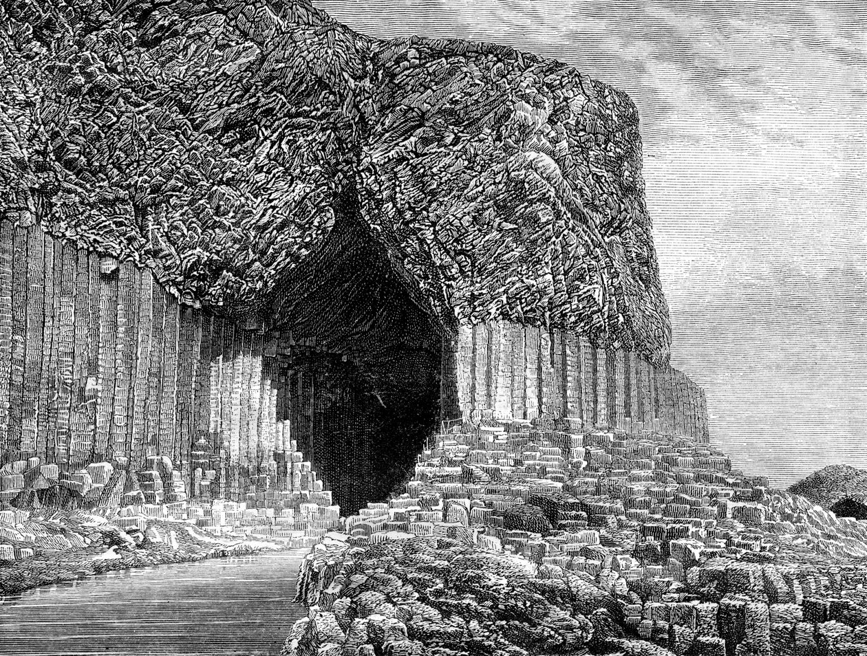 Grotte de Fingal, Île de Staffa, Écosse - Frederic Sorrieu