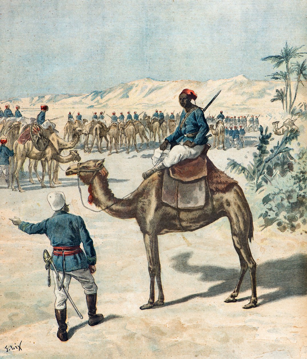 Les troupes coloniales françaises - Frederic Theodore Lix