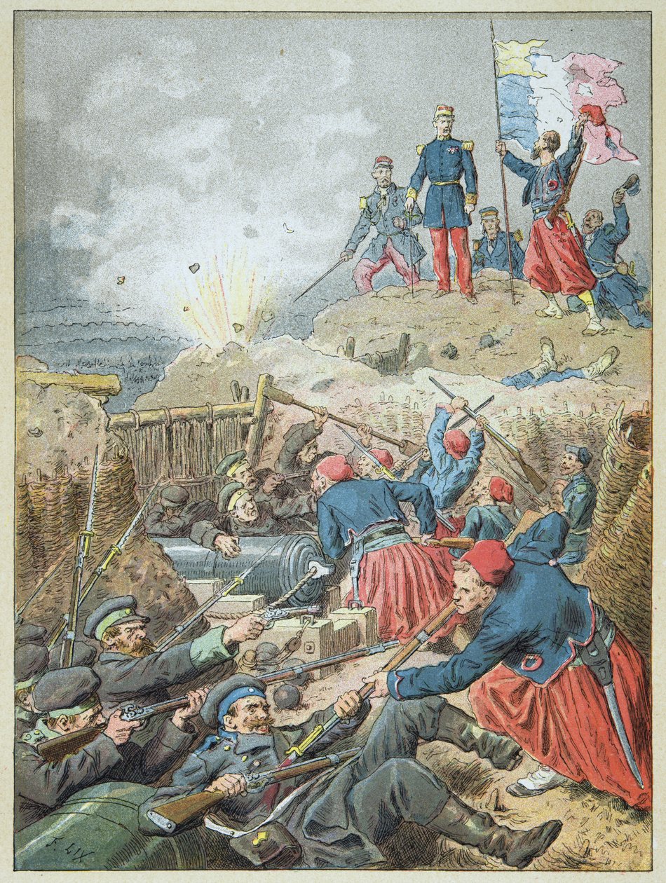 La prise de Malakoff, le 8 septembre - Frederic Theodore Lix