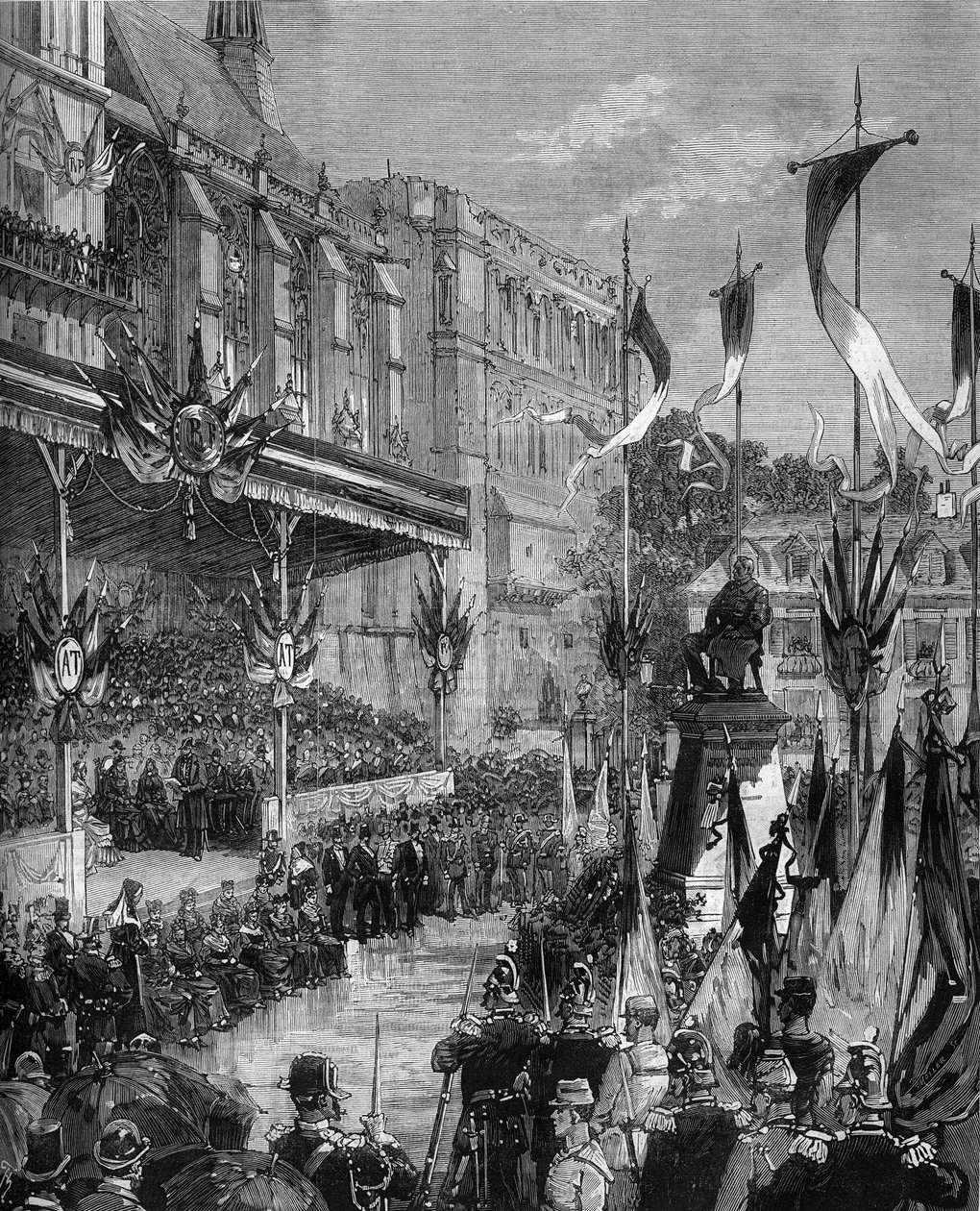 Inauguration de la statue d
