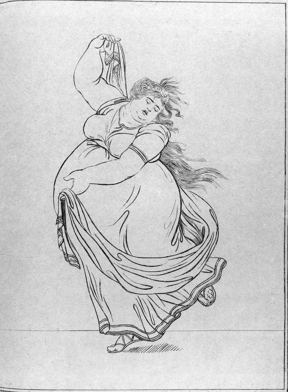 La Muse de la danse, Planche VI d