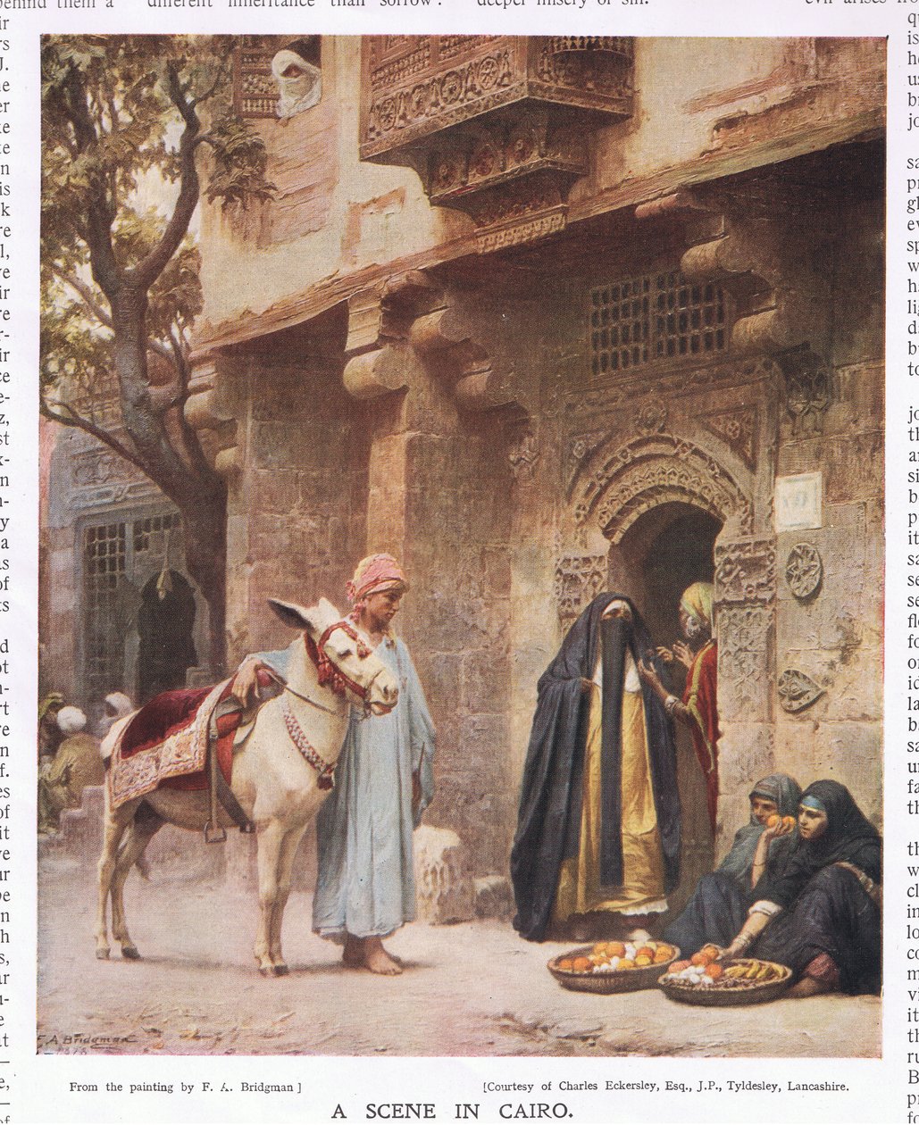 Une scène au Caire, du 