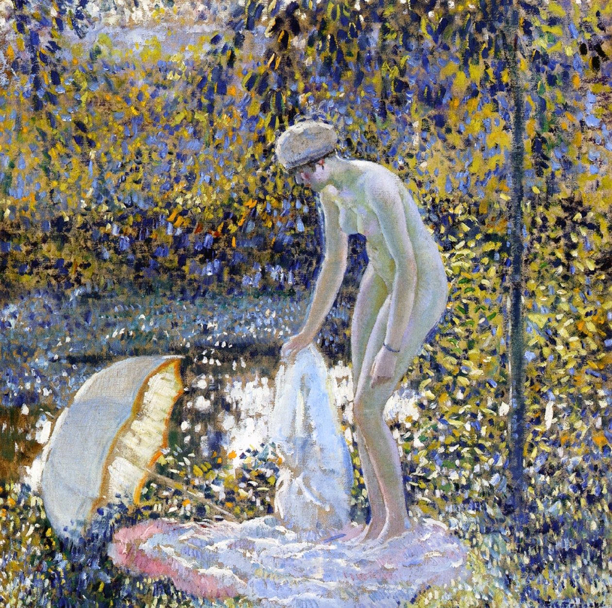 Baigneur, vers 1907-14 - Frederick Carl Frieseke