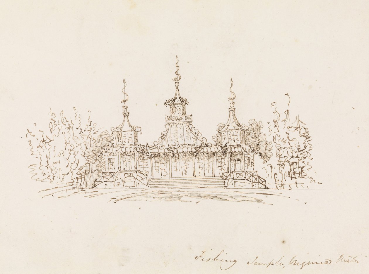 Le Temple de la Pêche, Virginia Water - Frederick Crace