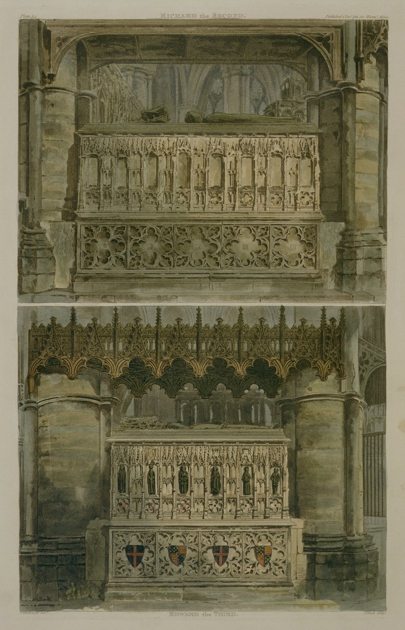 Les tombes de Richard II et Édouard III, planche 34 de 
