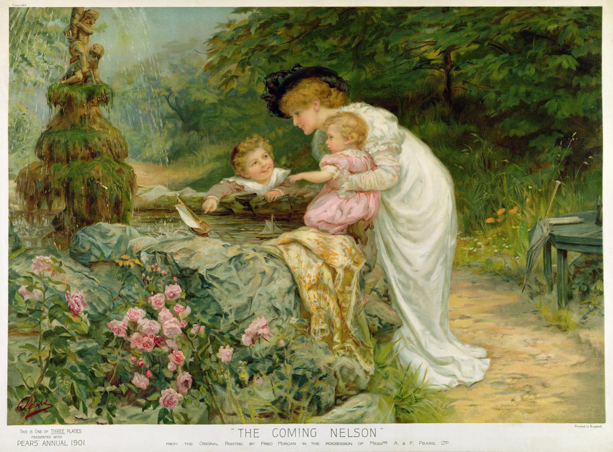 Le futur Nelson, du Pears Annual, 1901 - Frederick Morgan