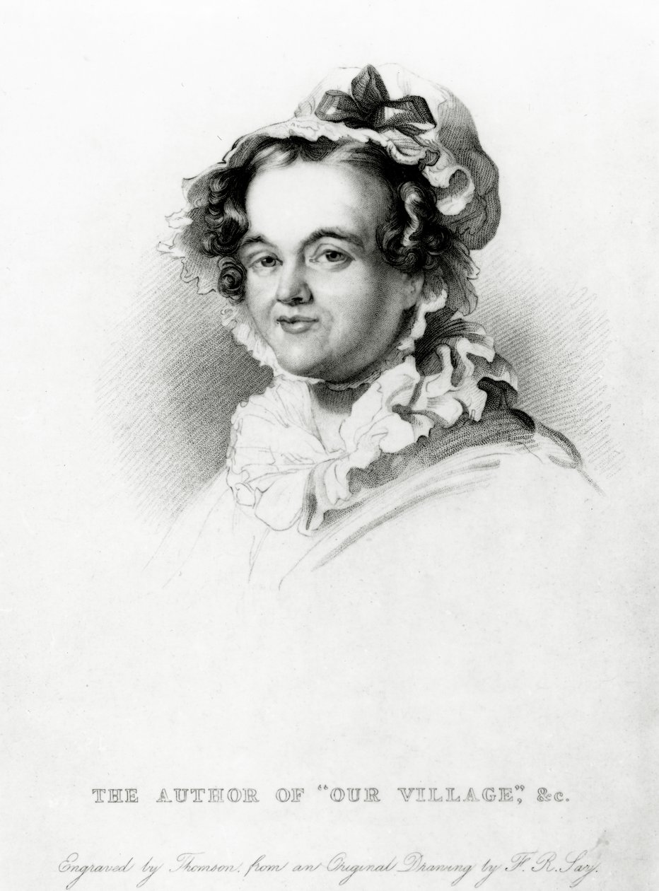 Mary Russell Mitford, gravée par Thomson - Frederick Richard Say