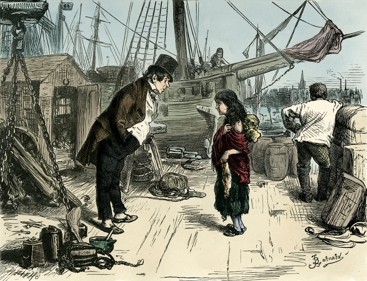 Dombey et Fils par Charles Dickens - Frederick Barnard