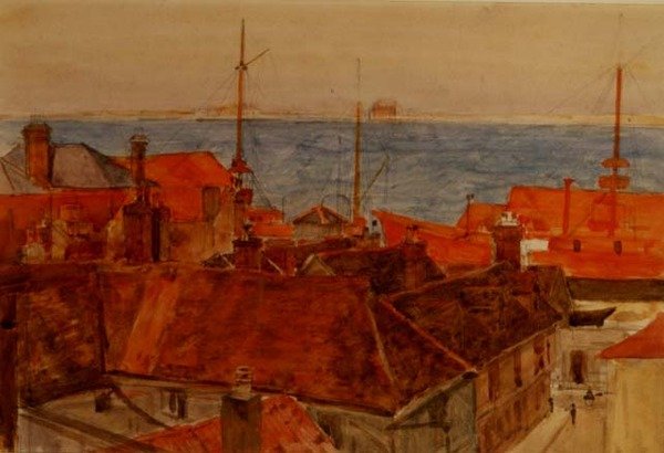Port de Harwich - Frederick Brown
