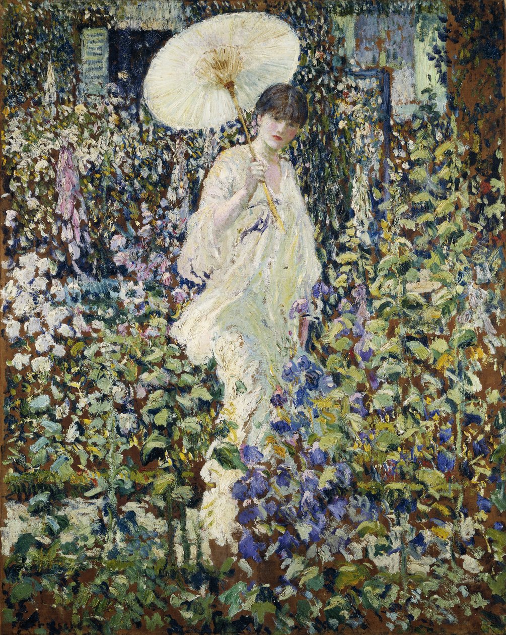Soleil et vent - Frederick Carl Frieseke