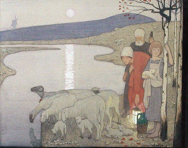 Pastorale, vers 1923 - Frederick Cayley Robinson