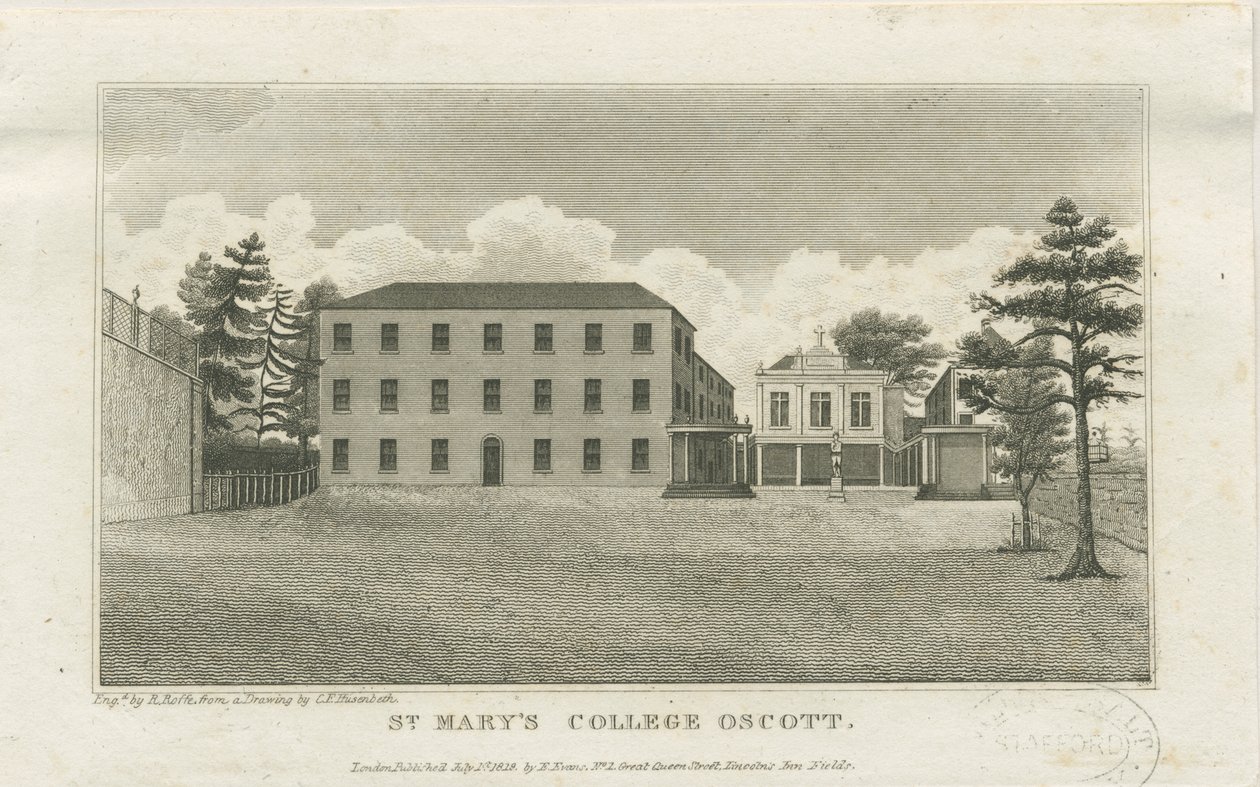 Oscott - Collège St. Mary - Frederick Charles Husenbeth