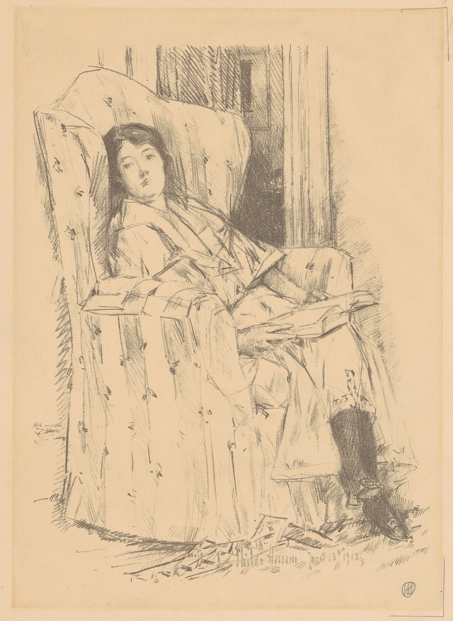 Déshabillé - Frederick Childe Hassam