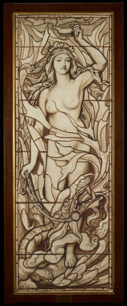 Feu, de la série Les Quatre Éléments, c.1888-89 - Frederick G. Smith