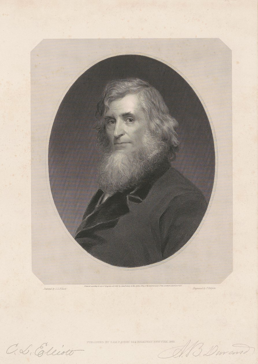 Asher B. Durand - Frederick Halpin, after Charles Loring Elliott