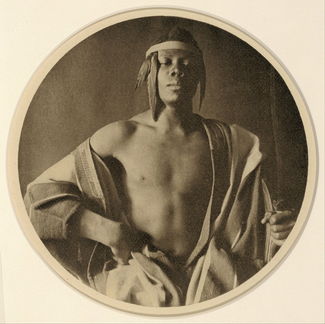 Un chef éthiopien, 1887 - Frederick Holland Day