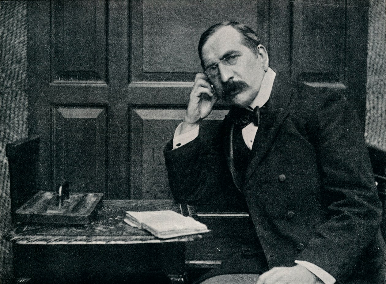 Portrait du défunt M. Gleeson White - Frederick Hollyer
