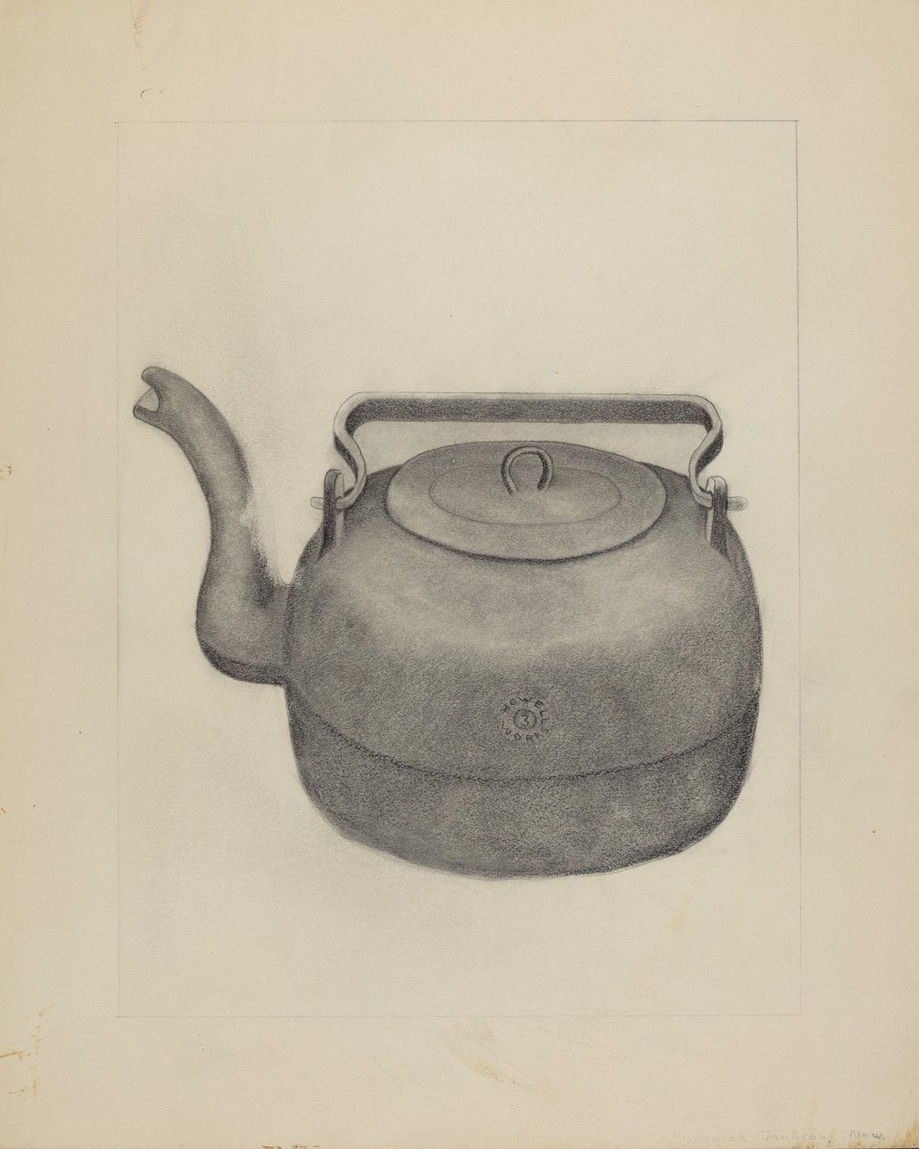 Bouilloire en fer - Frederick Jackson