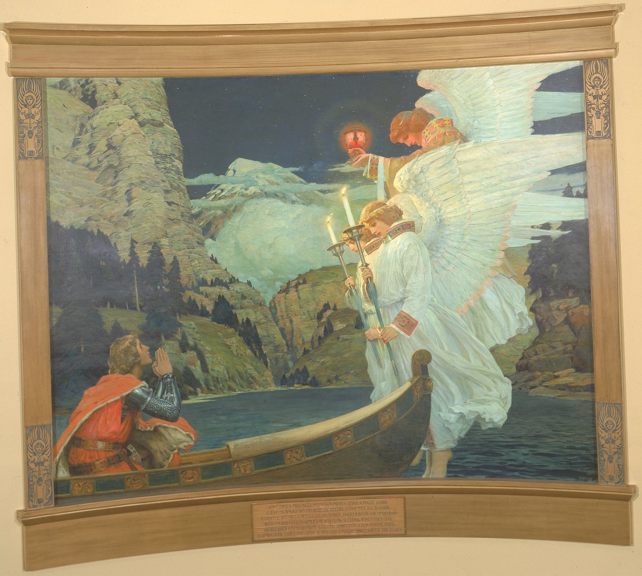 Le chevalier du Saint Graal, ca. 1912 - Frederick Judd Waugh