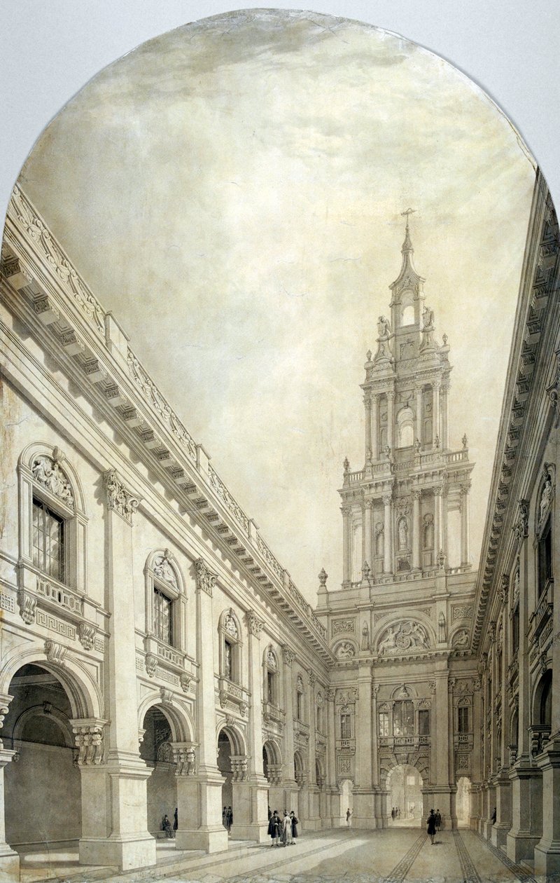 Conception pour le nouveau Royal Exchange - Frederick Mackenzie