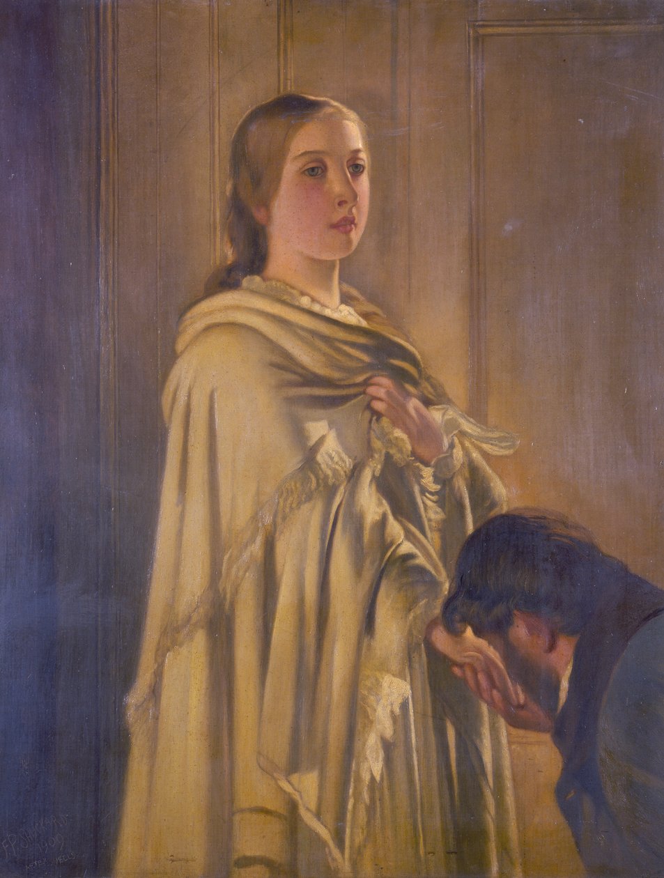 La reine Victoria recevant la nouvelle de son accession au palais de Kensington, 20 juin 1837, 1909 - Frederick P Shuckard