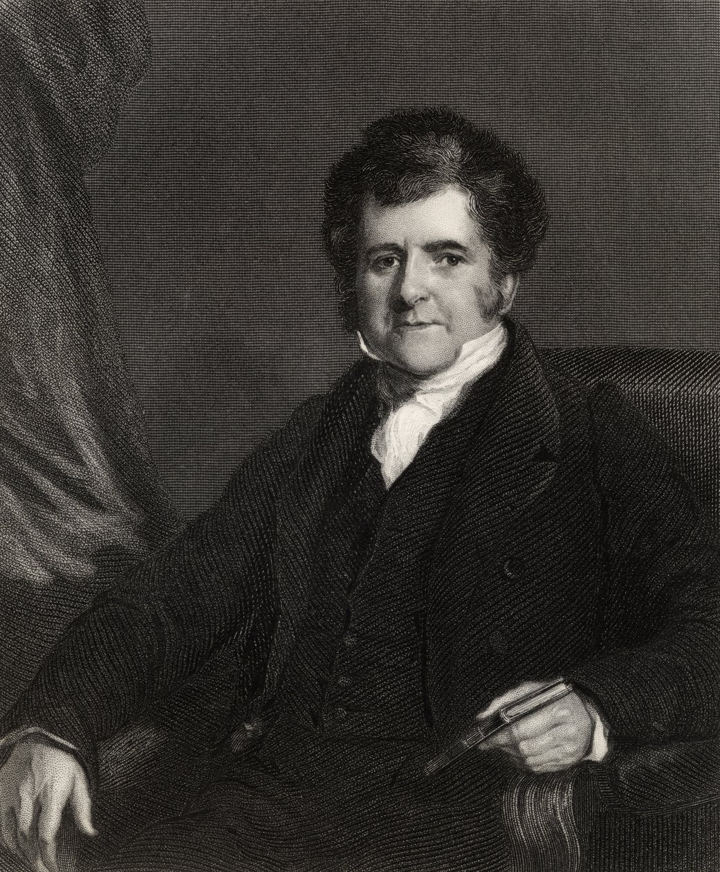 Richard Bright, gravé par H. Cock, de 