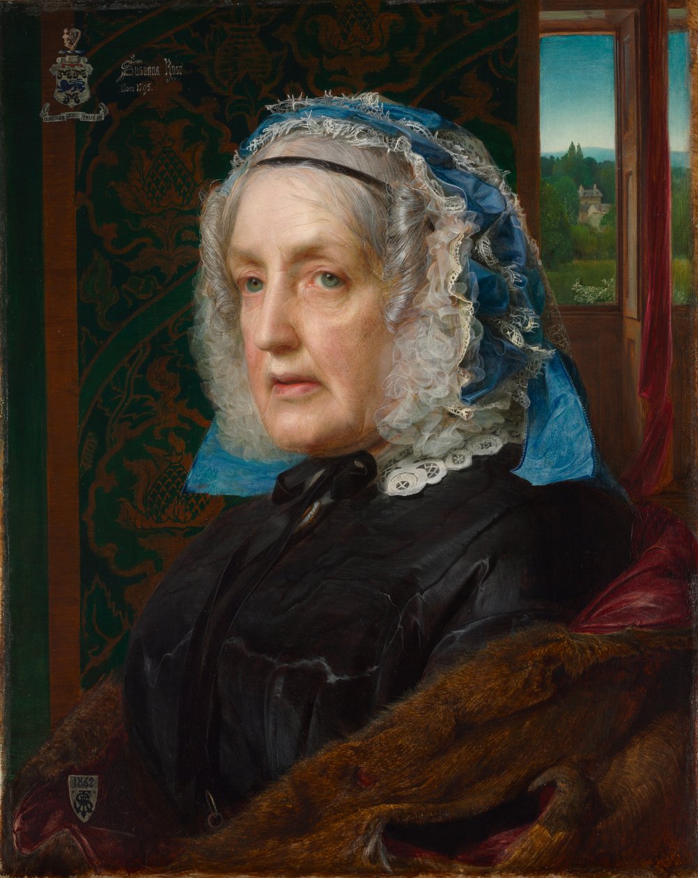 Portrait de Susanna Rose - Frederick Sandys