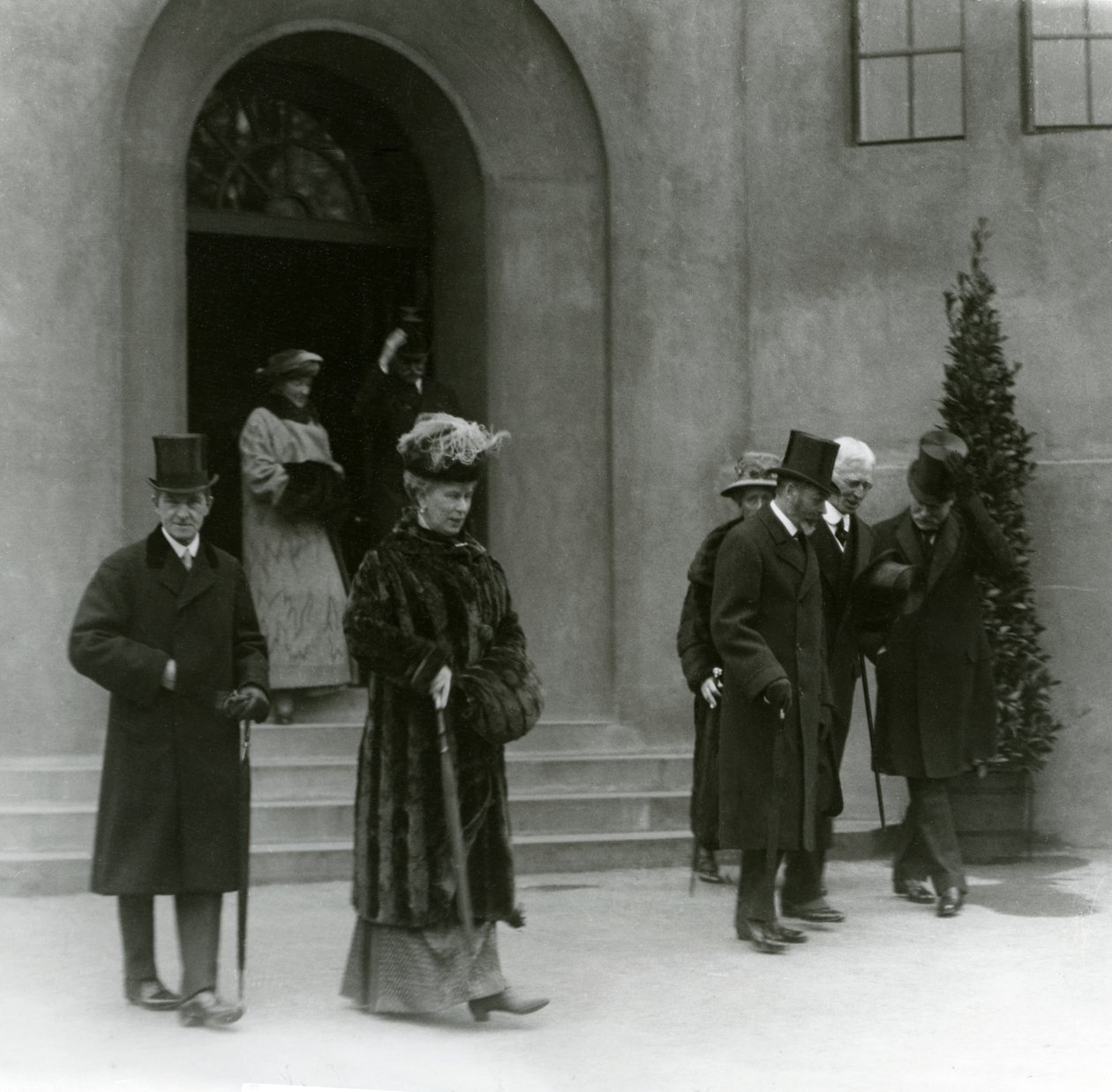 Le roi George V et la reine Mary à l
