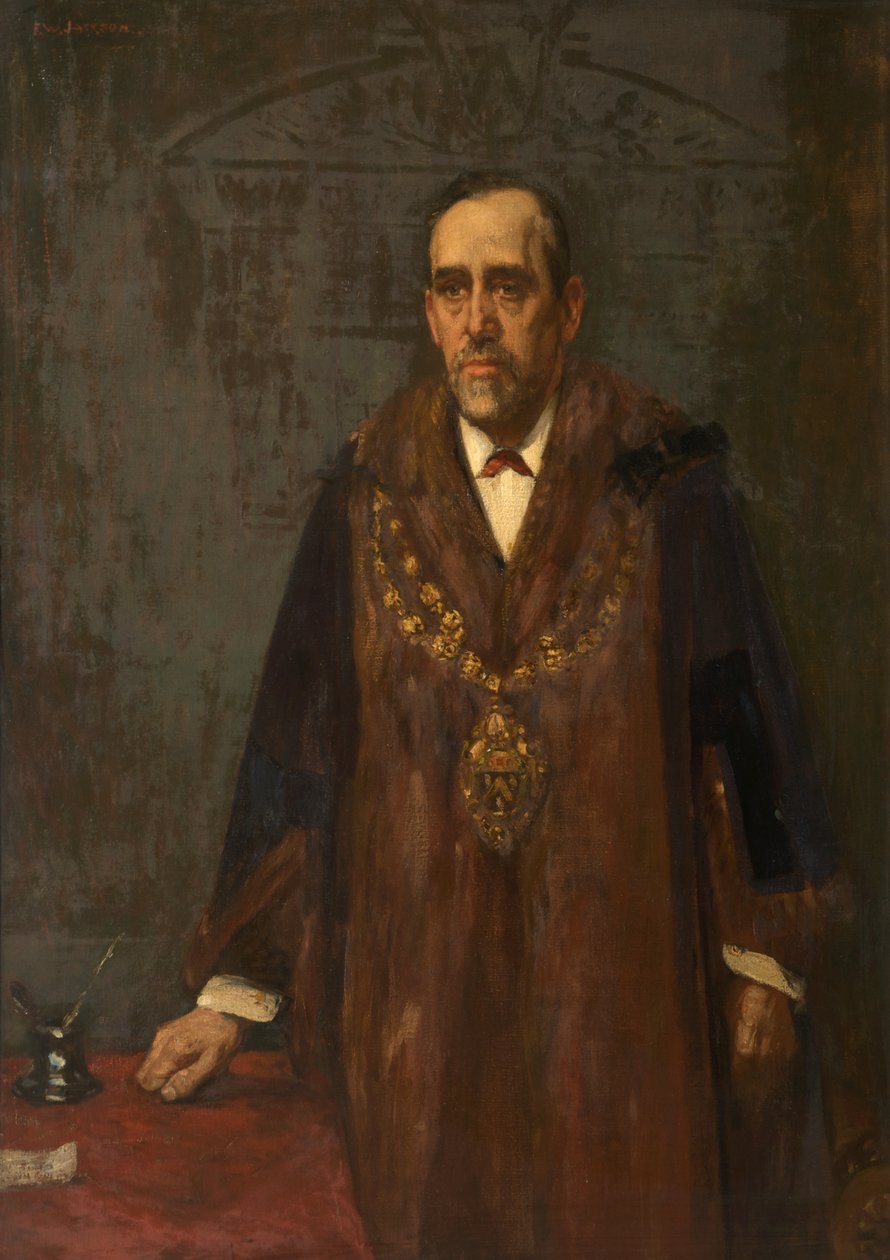 Portrait de Jackson Brierley, vers 1898-99 (huile sur toile) - Frederick William Jackson