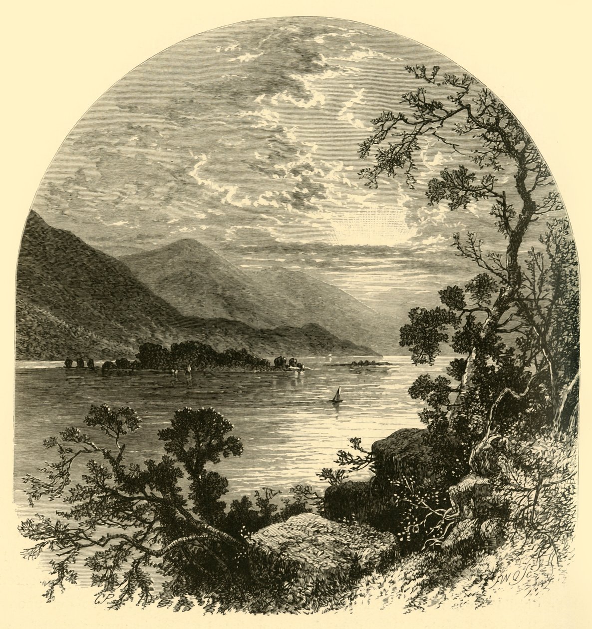 Le Susquehanna, 1874 - Frederick William Quartley