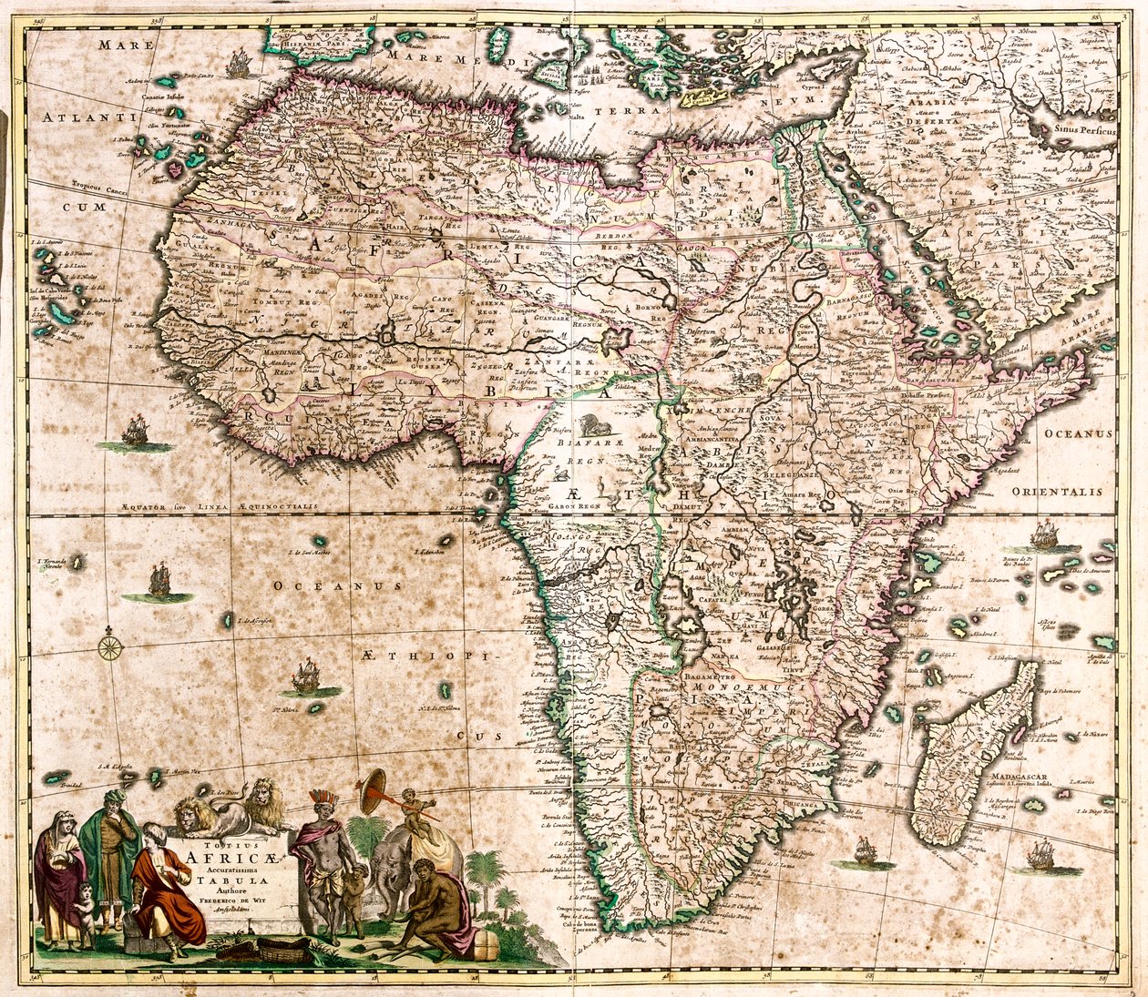 Afrique - Frederick de Wit
