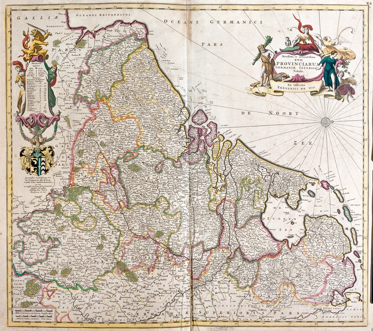 Belgique, Pays-Bas, Luxembourg, N - Frederick de Wit