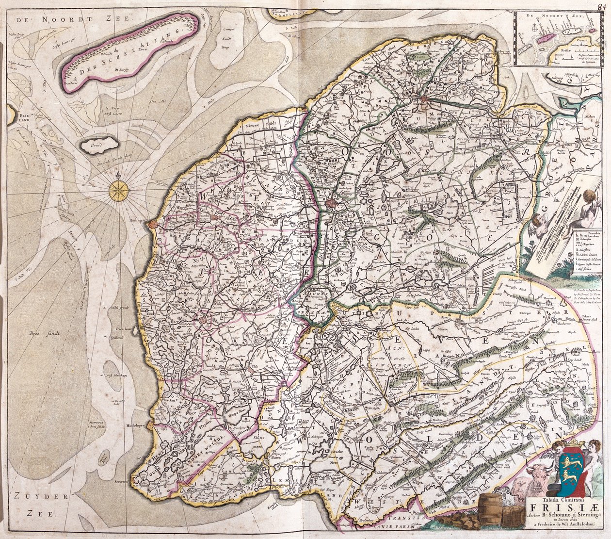 Friesland, Groningen, Pays-Bas - Frederick de Wit