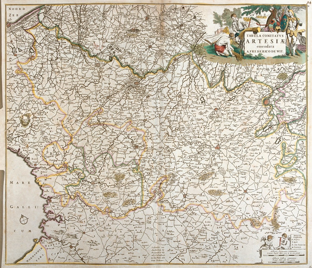 Carte du Comté d