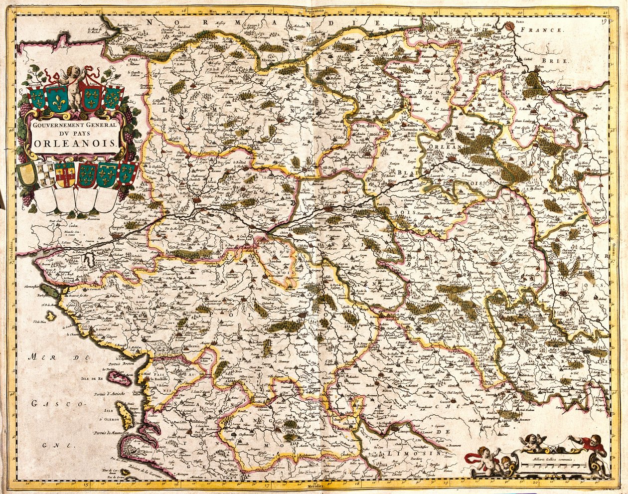 Carte du gouvernement général du pays d