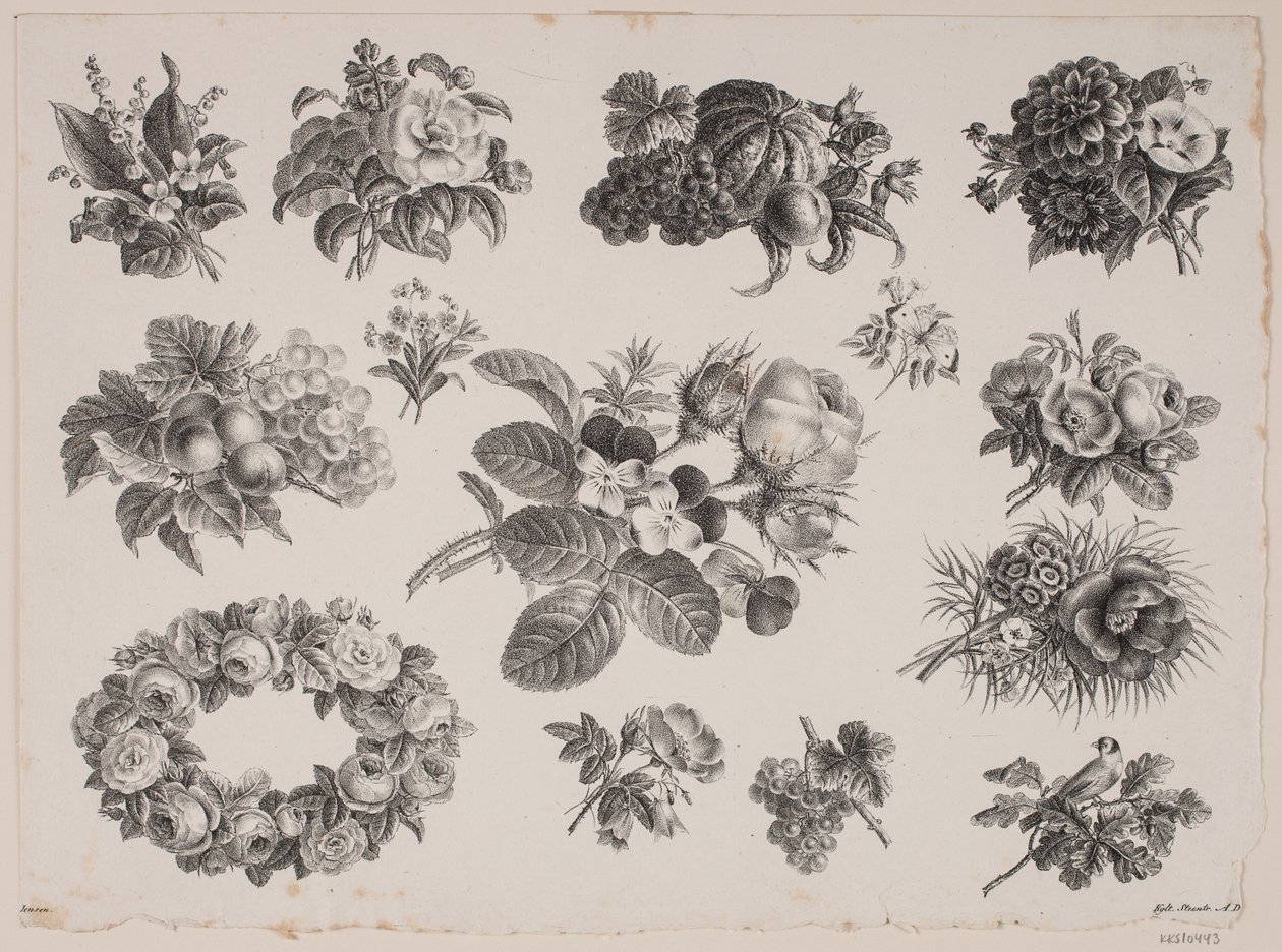 Motifs floraux - Frederik Schepelern
