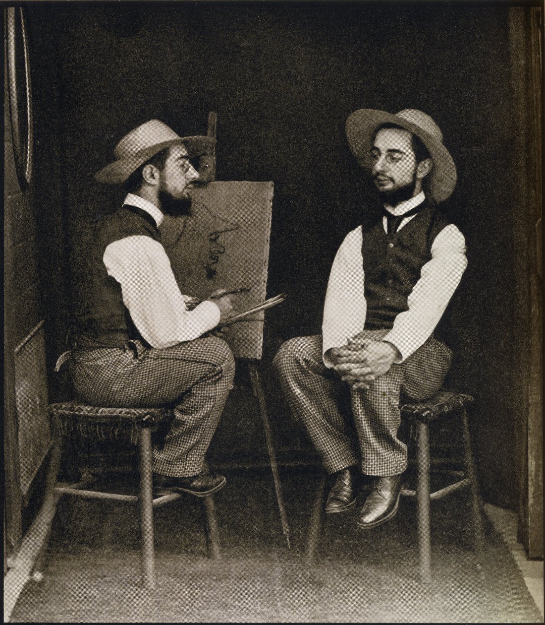Double portrait de Toulouse-Lautrec, de 