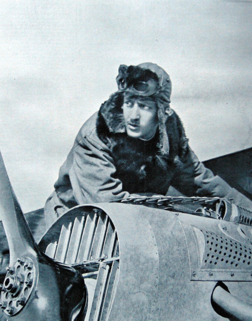 Guynemer deux jours avant sa mort, septembre 1917 - French Photographer