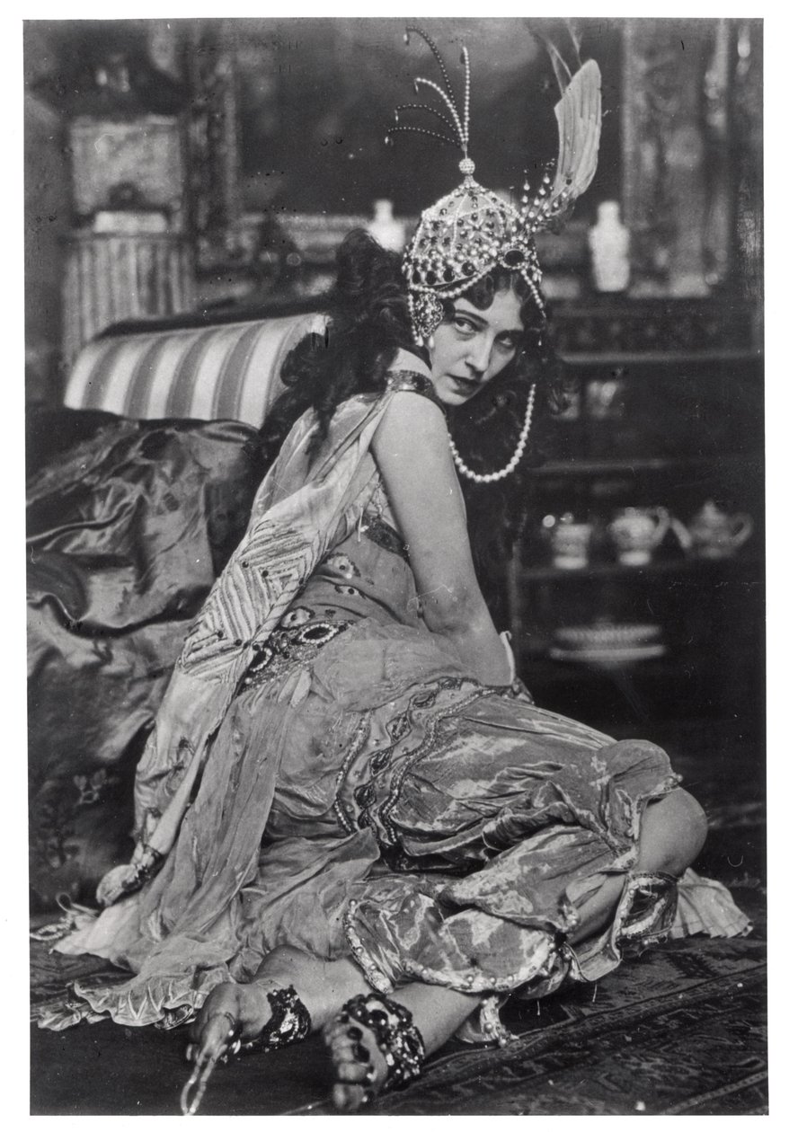 Ida Rubinstein (vers 1885-1960) en Zobeide dans Shéhérazade, vers 1910 - French Photographer