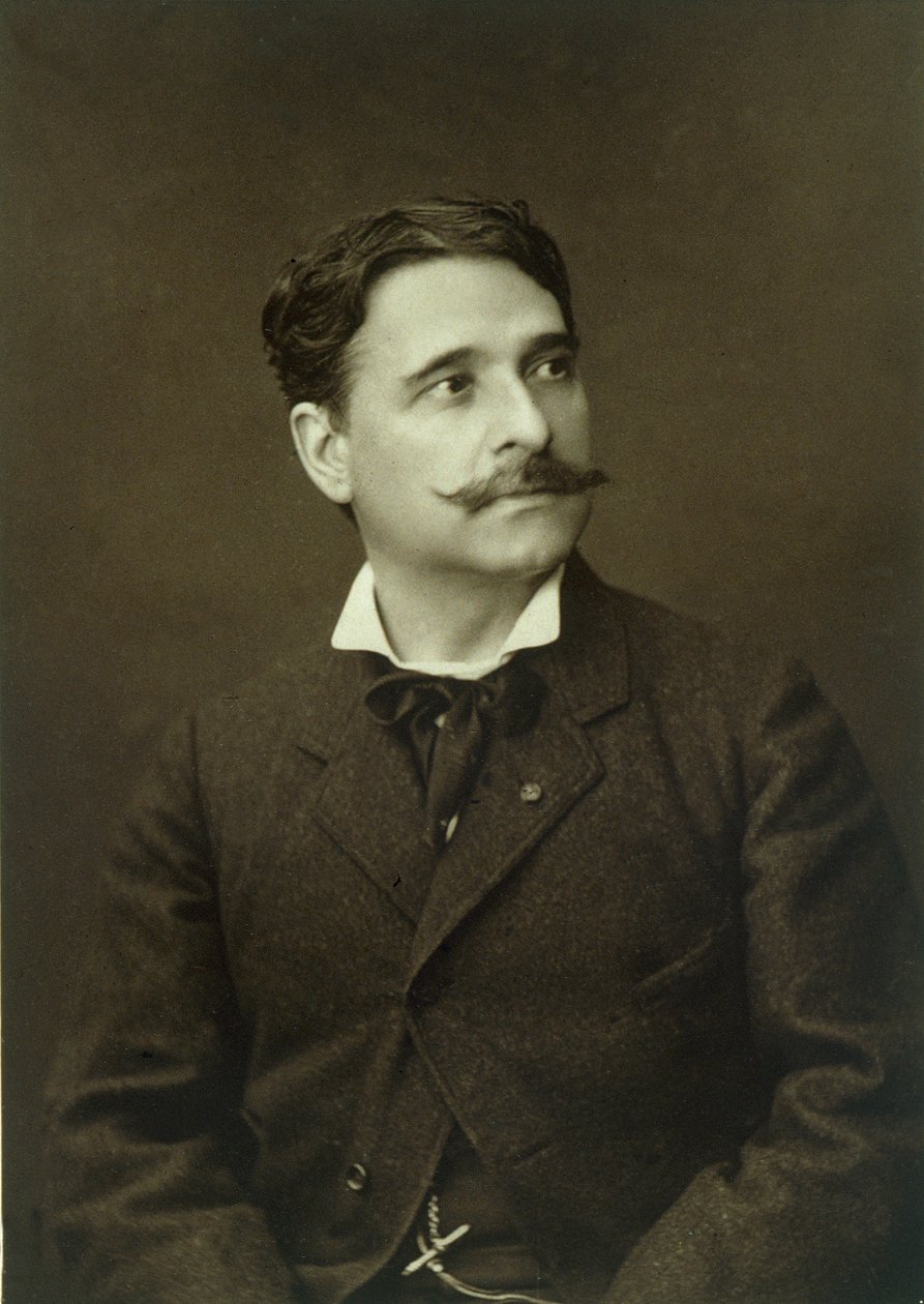 Jules Garnier (1847-89), de la Galerie Contemporaine, c.1874-78 - French Photographer