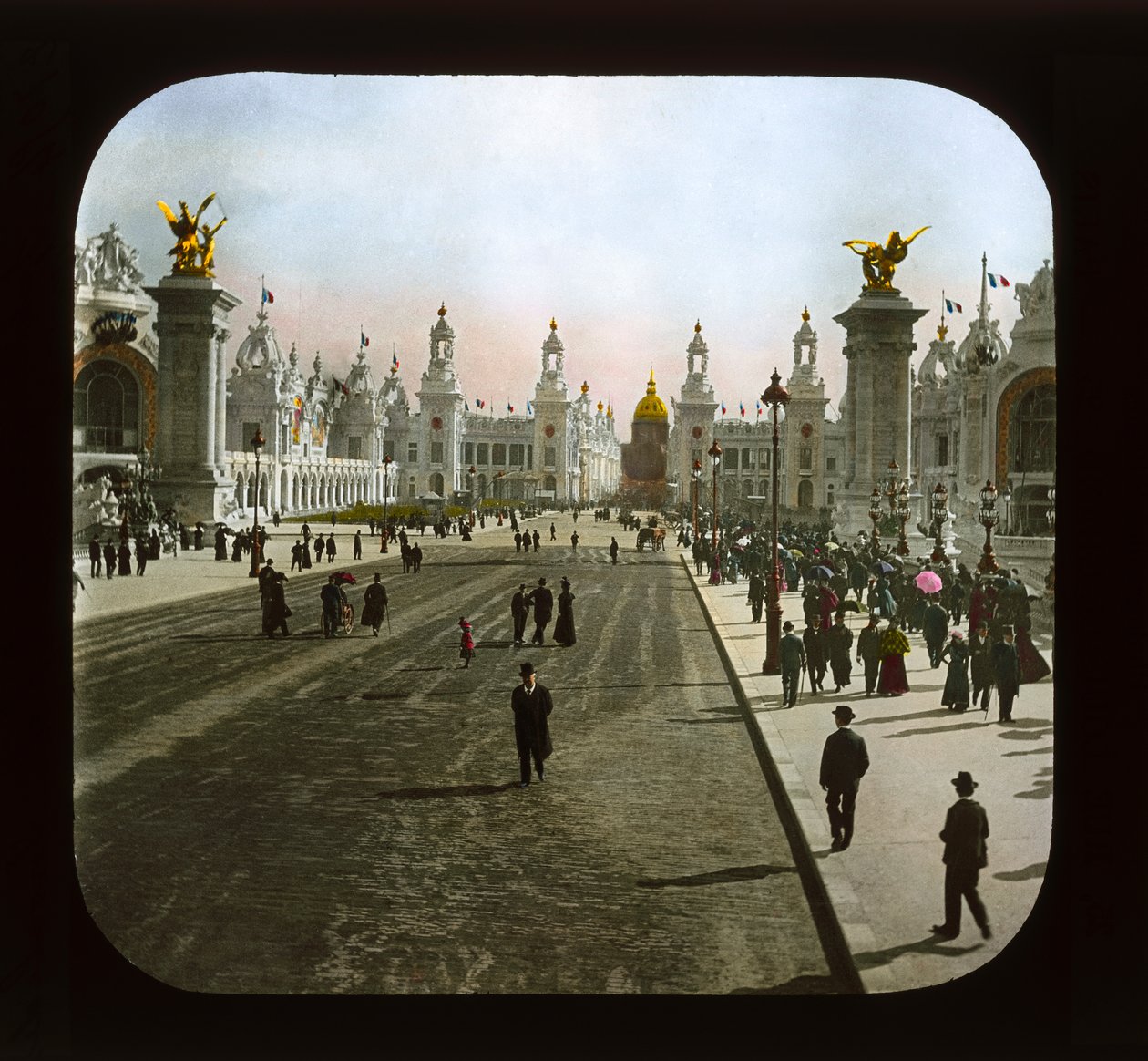 Exposition de Paris : Esplanade des Invalides, Paris, 1900 - French Photographer