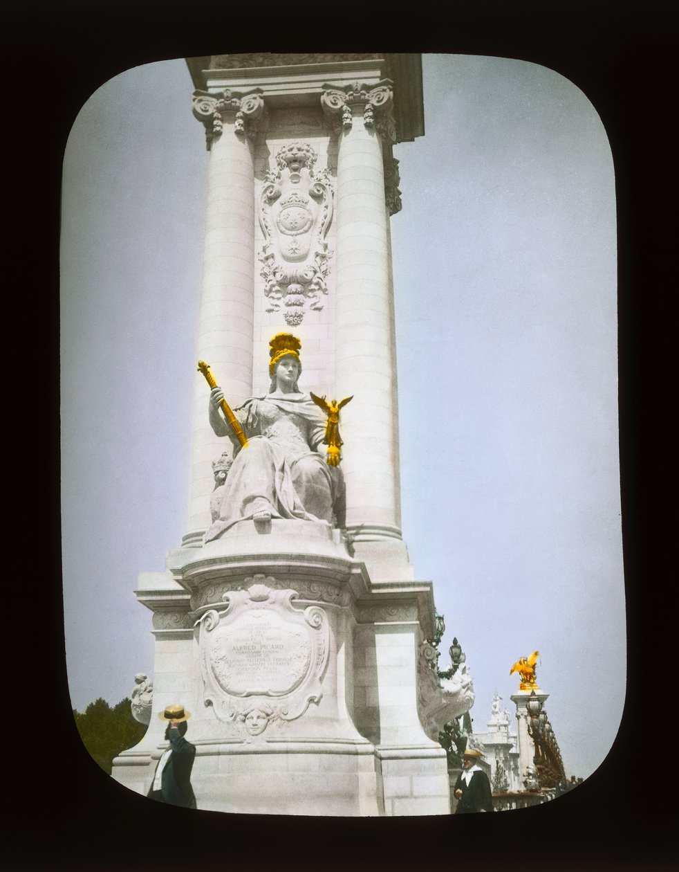 Exposition de Paris : Pont Alexandre III, Paris, 1900 - French Photographer