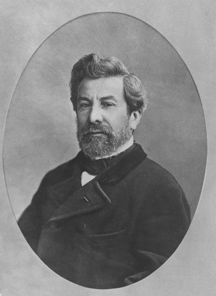 Portrait de François-Ambroise-Germain Gilbert, vers 1860 - French Photographer