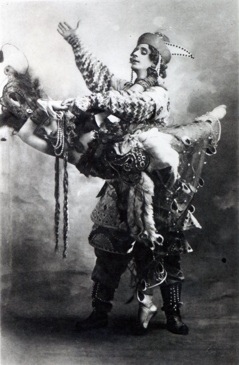 Tamara Karsavina et Michel Fokine dans 