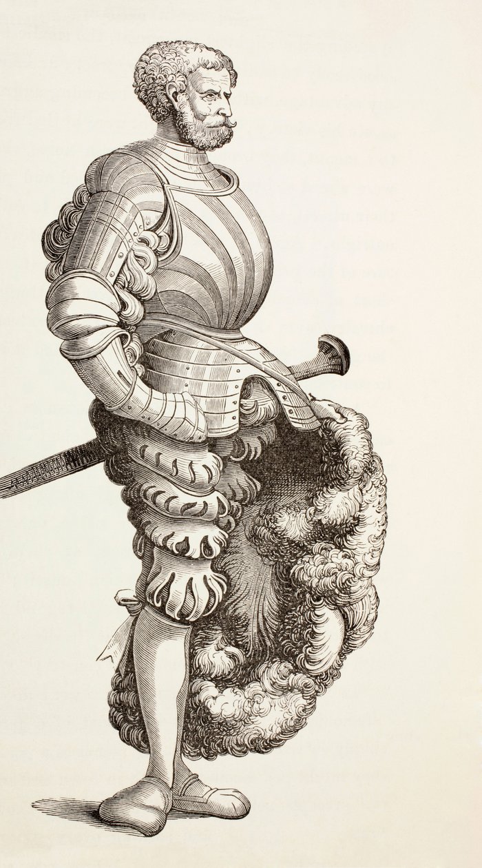 Un chevalier allemand, de 