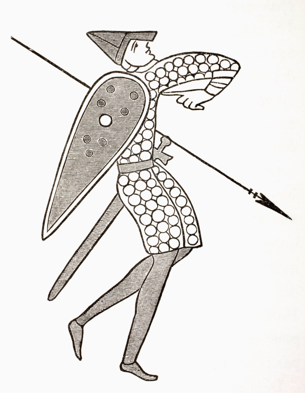 Un lancier normand de l