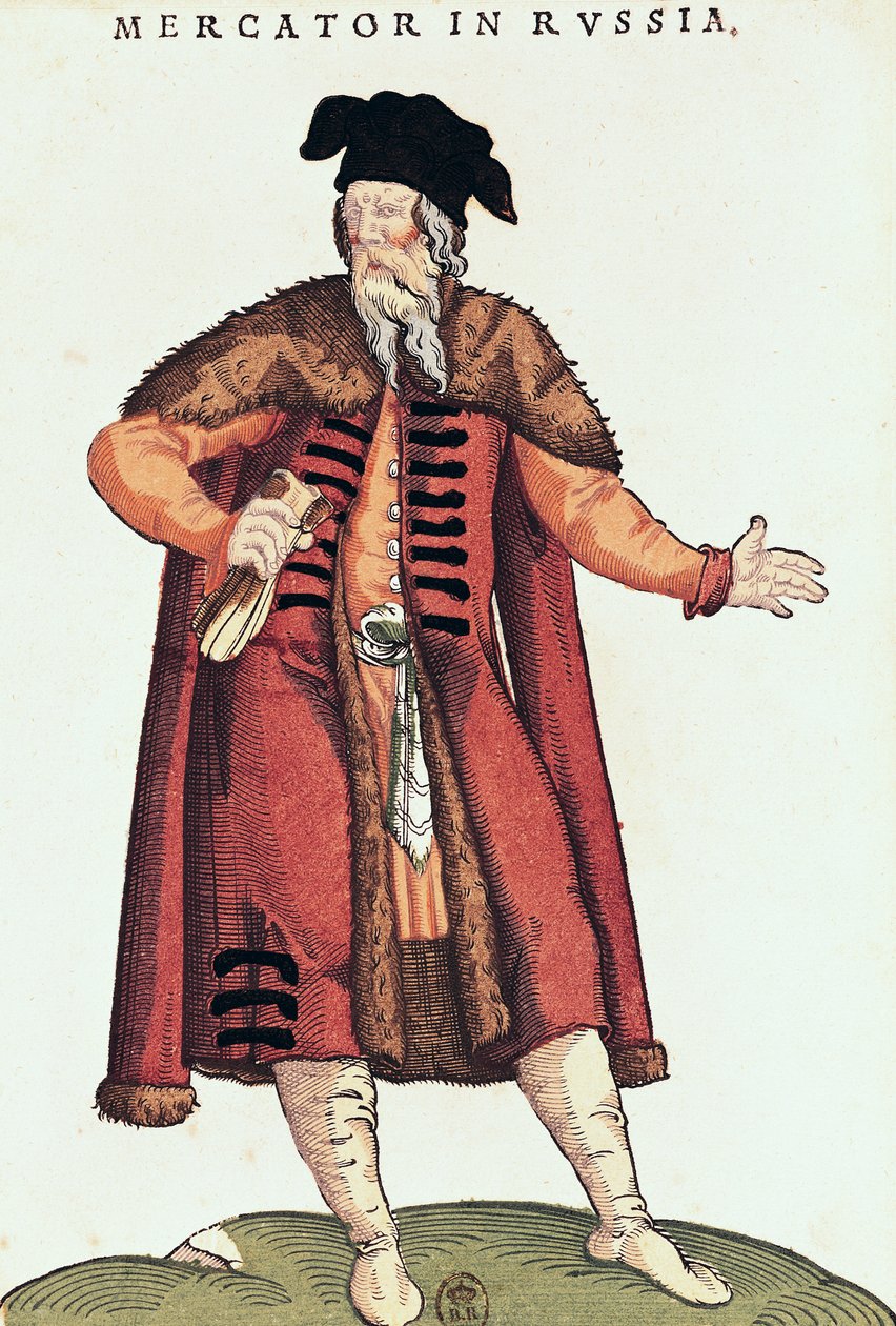 Un marchand russe - French School