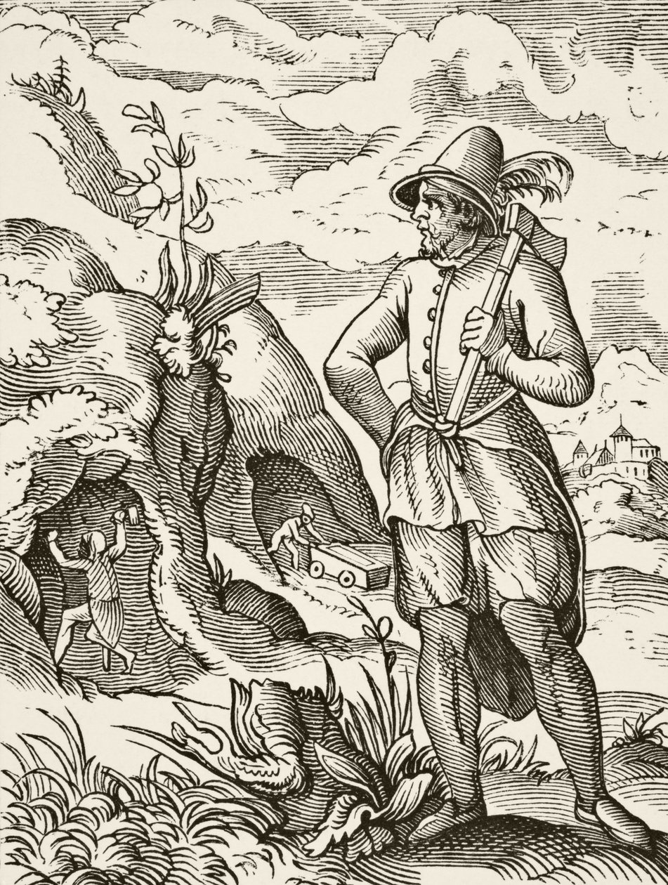 Un mineur au XVIe siècle, de 